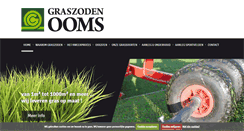 Desktop Screenshot of graszoden-ooms.be