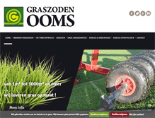 Tablet Screenshot of graszoden-ooms.be